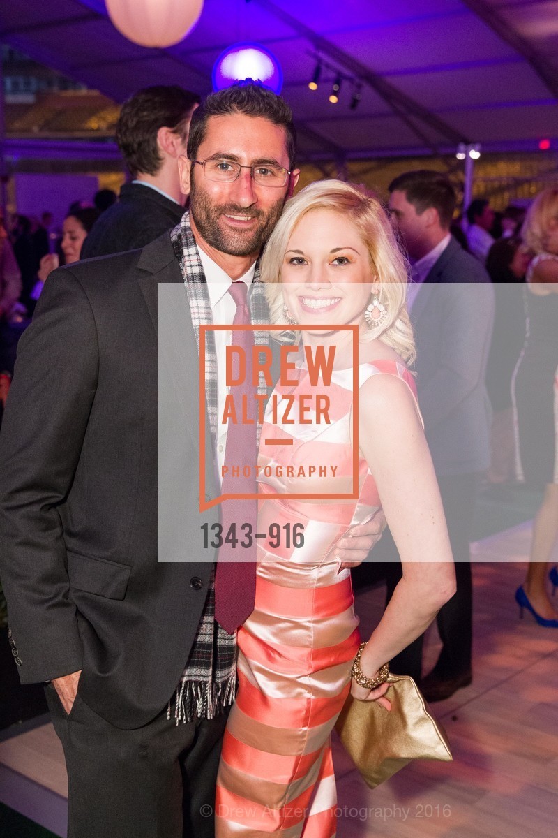 Aaron Lederman, Christina Garnier, San Francisco General Hospital Foundation's annual Hearts After Dark 2016, AT&T Park, February 18th, 2016, Photo #1343-916 Aaron Lederman, Christina Garnier, Photo #1343-916
