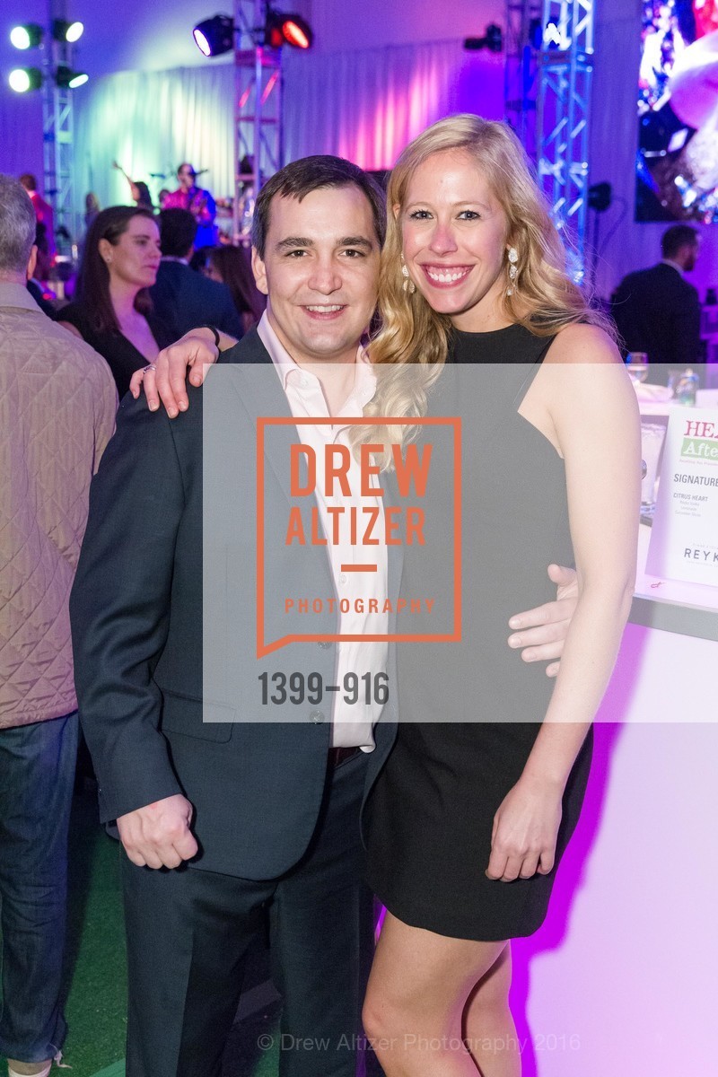Michael Kizer, Julie Mckearney, San Francisco General Hospital Foundation's annual Hearts After Dark 2016, AT&T Park, February 18th, 2016, Photo #1399-916 Michael Kizer, Julie Mckearney, Photo #1399-916