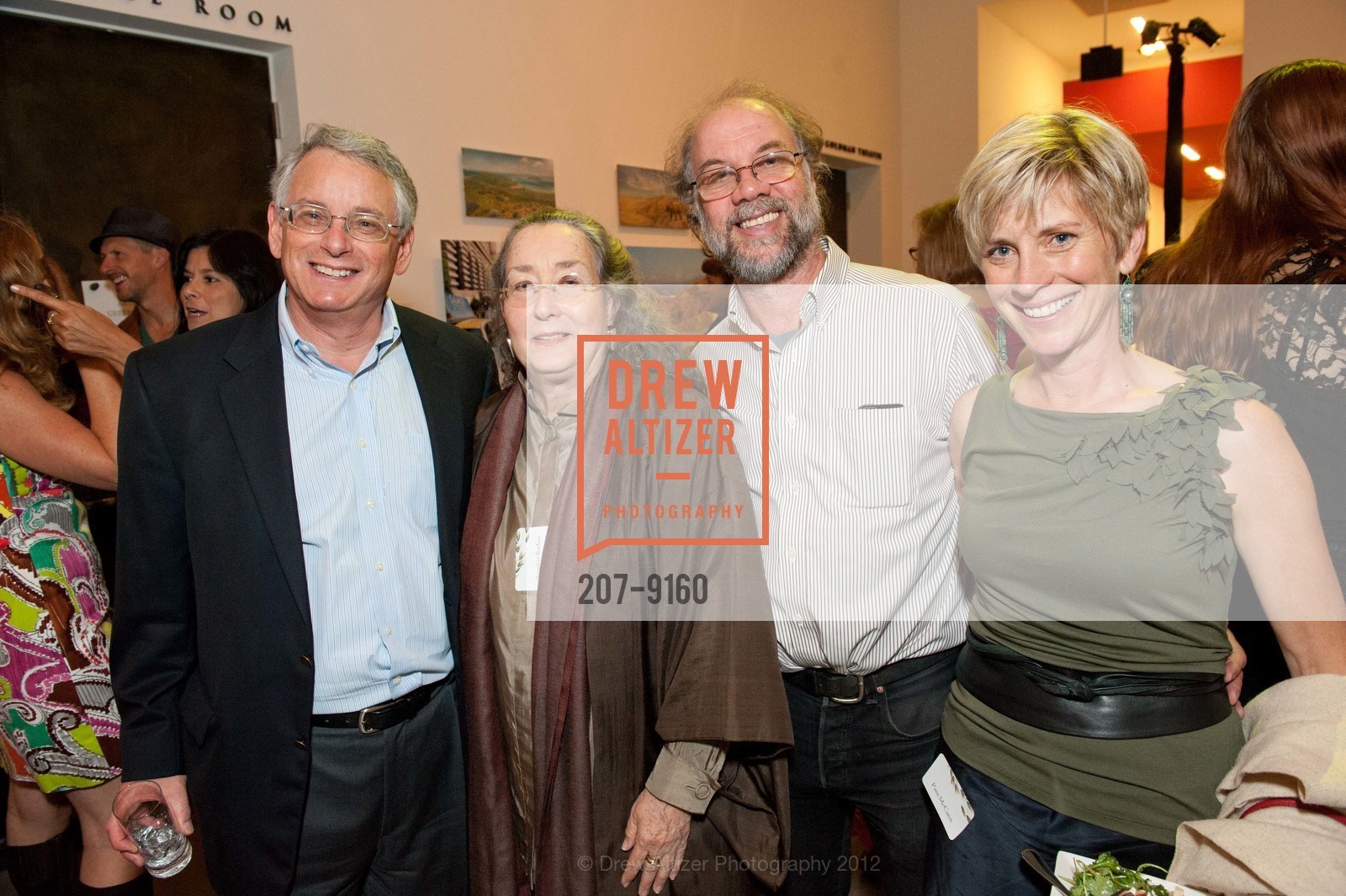 Philip Simon, Zenobia Barlow, Dave Phillips, Pam McCann, The Wild: BROWER CENTER'S 4th Annual Party 2012, David Brower Center. 2150 Allston Way, September 29th, 2012, Photo #207-9160 Philip Simon, Zenobia Barlow, Dave Phillips, Pam McCann, Photo #207-9160