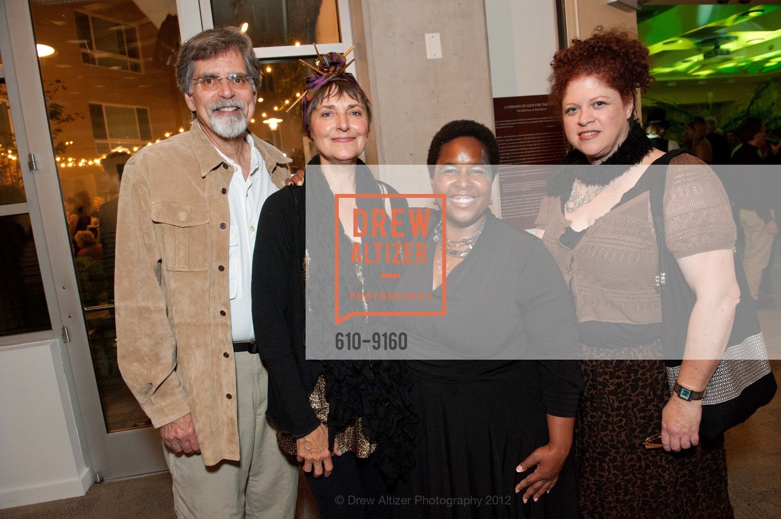 John Michels, Marissa Lamagna, Carla Mays, Tamara Diamond, The Wild: BROWER CENTER'S 4th Annual Party 2012, David Brower Center. 2150 Allston Way, September 29th, 2012, Photo #610-9160 John Michels, Marissa Lamagna, Carla Mays, Tamara Diamond, Photo #610-9160