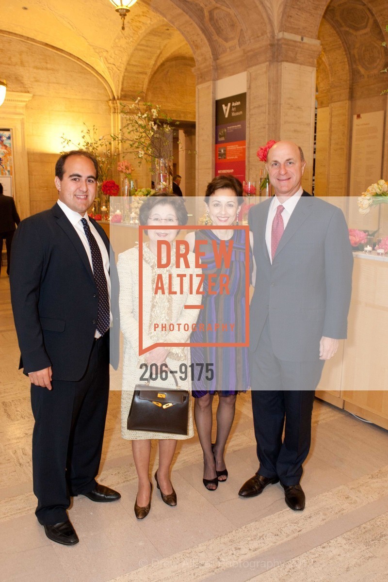 Sam Fisher, Kyoko Daniel, Sako Fisher, Bill Fisher, ASIAN ART CONTEMPORARY GALA: Phantoms of Asla Gala, US, May 16th, 2012, Photo #206-9175 Sam Fisher, Kyoko Daniel, Sako Fisher, Bill Fisher, Photo #206-9175