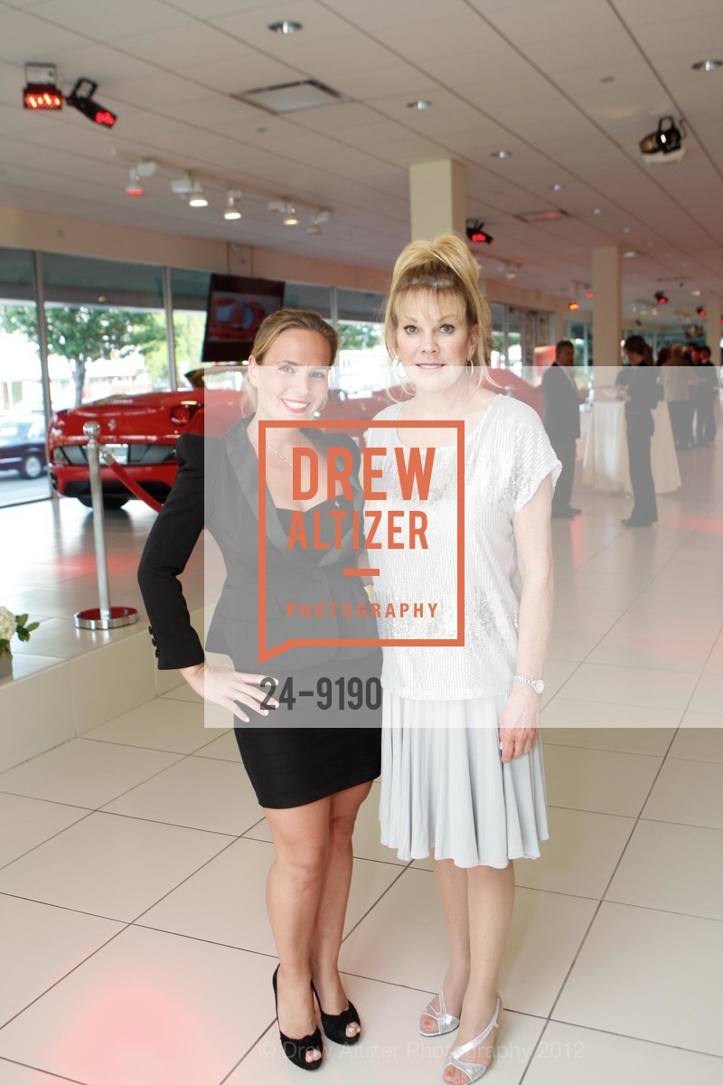 Letizia Silvestri, Kathy McKelvy, Palo Alto FERRARI Event with LUCA DI MONTEZEMOLO, US, April 24th, 2012, Photo #24-9190 Letizia Silvestri, Kathy McKelvy, Photo #24-9190
