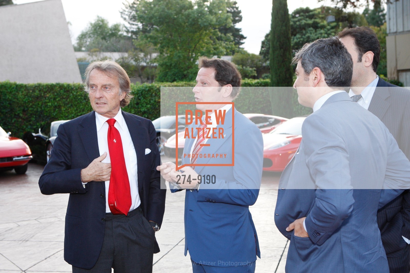 Luca Cordero di Montezemolo, Giacomo Mattioli, Palo Alto FERRARI Event with LUCA DI MONTEZEMOLO, US, April 24th, 2012, Photo #274-9190 Luca Cordero di Montezemolo, Giacomo Mattioli, Photo #274-9190