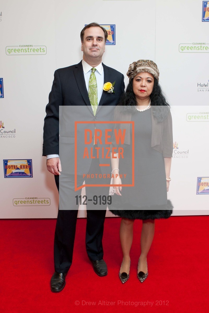 Robert Rhodes, Fe Contreras, 9th Annual HOTEL HEROES Awards, US, February 28th, 2012, Photo #112-9199 Robert Rhodes, Fe Contreras, Photo #112-9199