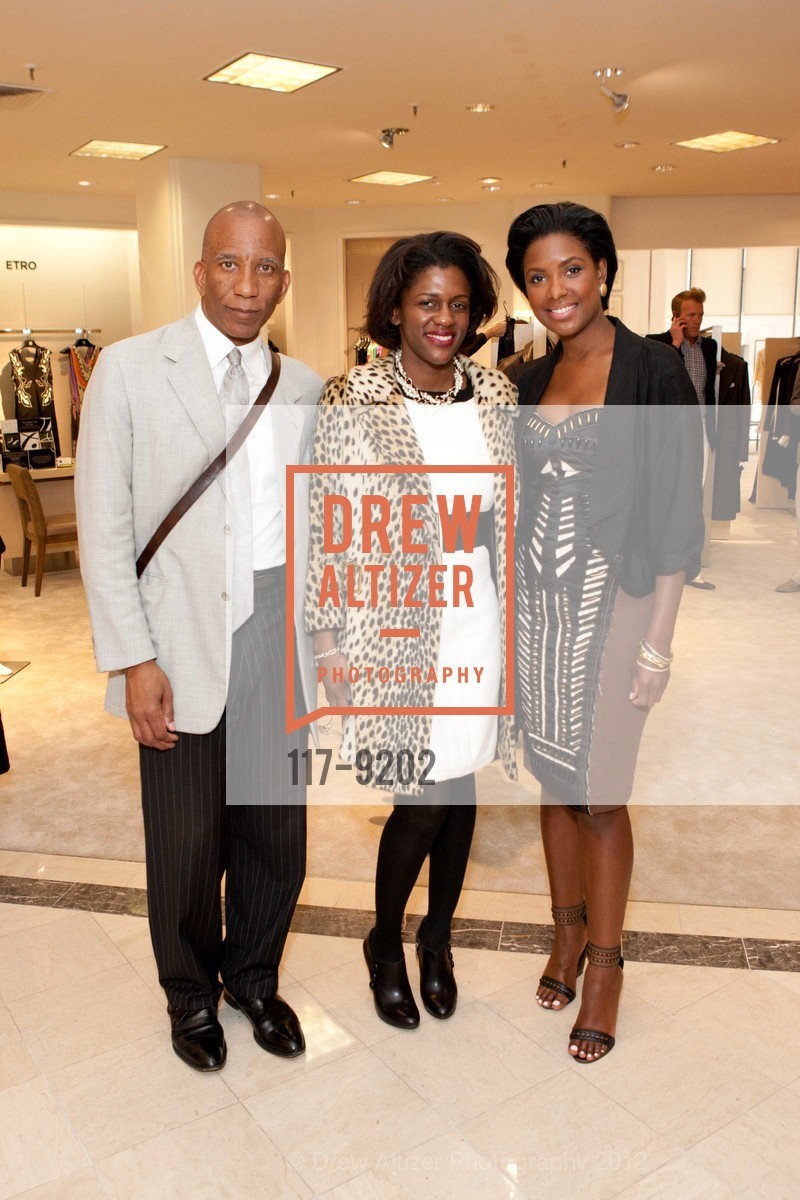 Robert Martin, Monique Woodard, Felita Harris, SAKS - Ballet Fashion Show In-store Event, US, May 17th, 2012, Photo #117-9202 Robert Martin, Monique Woodard, Felita Harris, Photo #117-9202