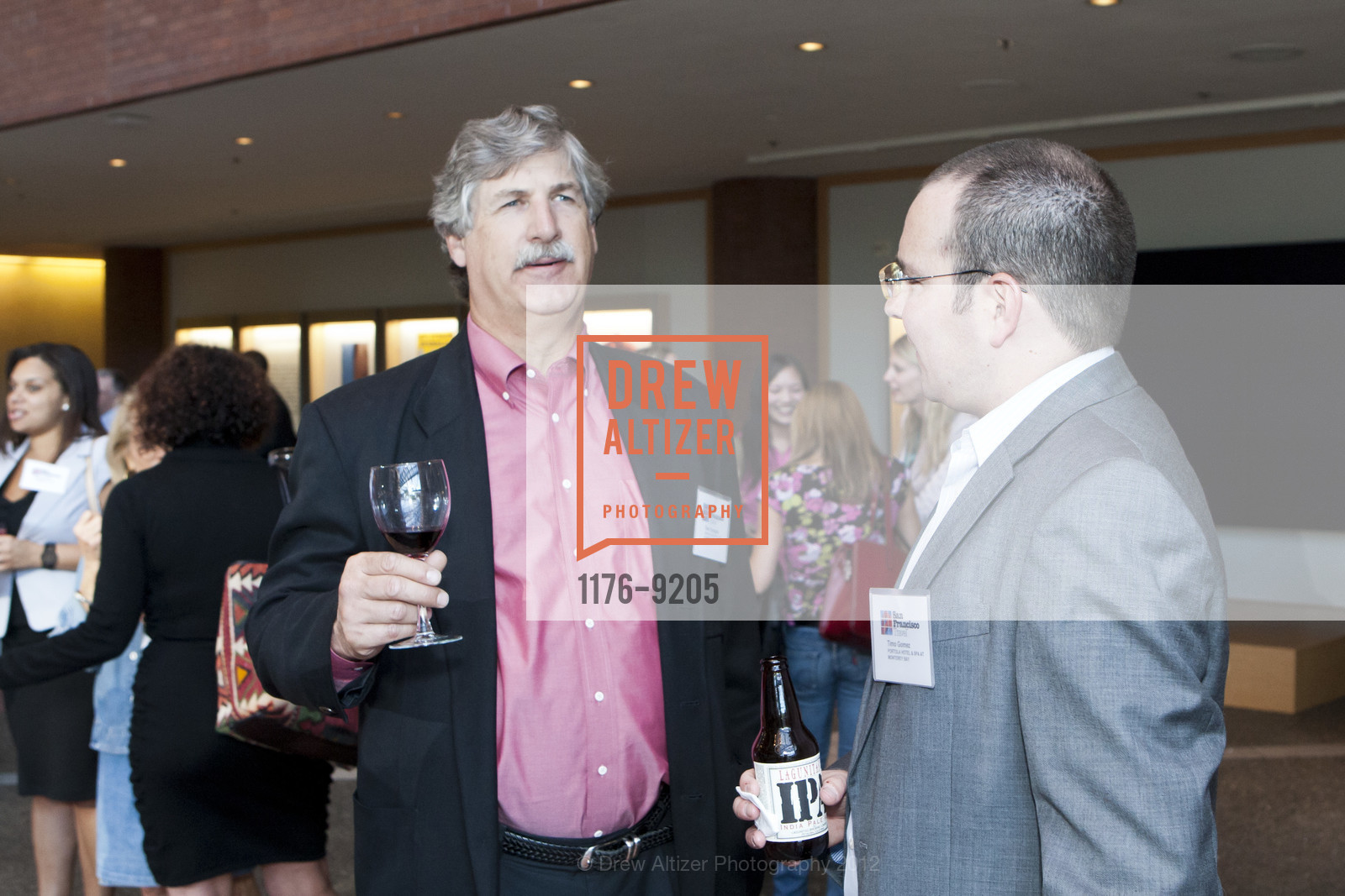 Tom Corsiglia, Timo Gomez, LEVI STRAUSS & CO Sponsors San Francisco Travel Partner Business Exchange, US, June 26th, 2012, Photo #1176-9205 Tom Corsiglia, Timo Gomez, Photo #1176-9205