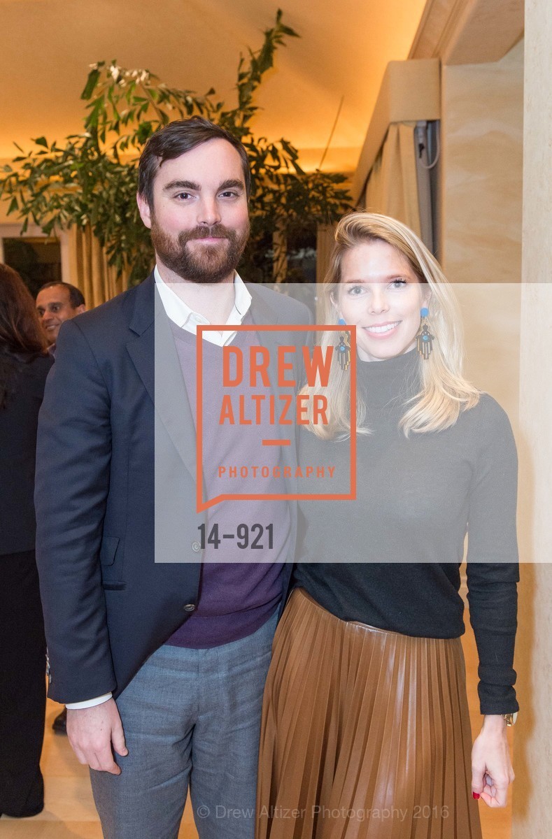 Charlie Moffett, Courtney Kremers, An Evening with Mary Weatherford and Gary Garrels, hosted by Sotheby's and Komal Shah, Private Residence, February 23rd, 2016, Photo #14-921 Charlie Moffett, Courtney Kremers, Photo #14-921