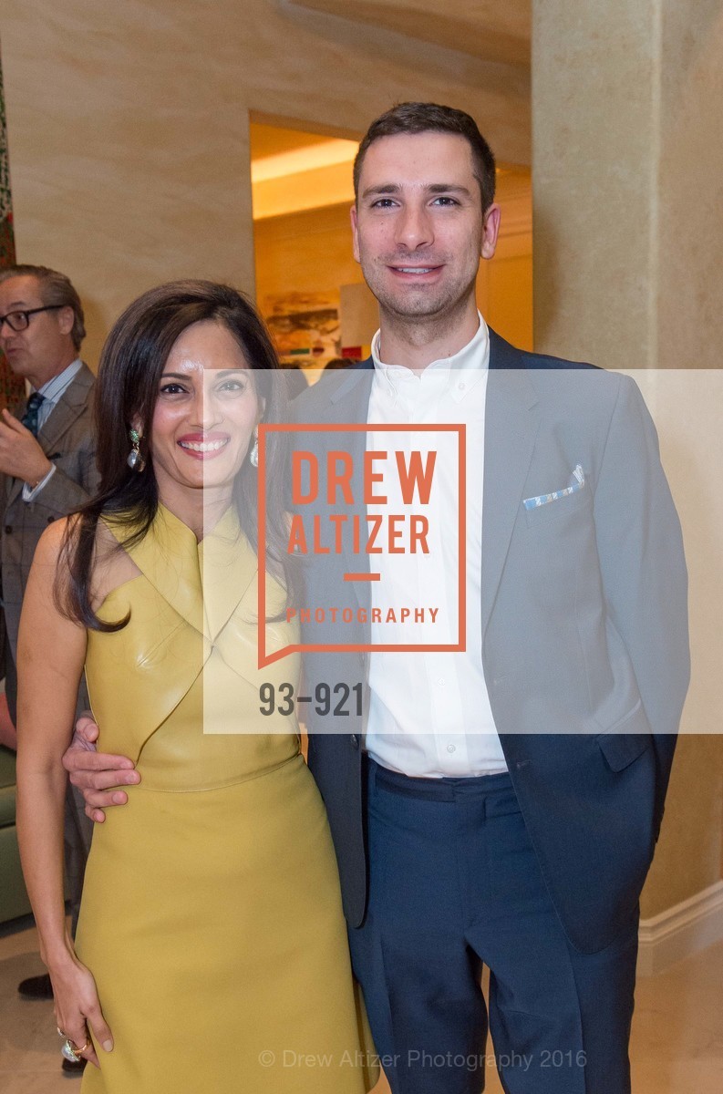 Komal Shah, Kurt Mueller, An Evening with Mary Weatherford and Gary Garrels, hosted by Sotheby's and Komal Shah, Private Residence, February 23rd, 2016, Photo #93-921 Komal Shah, Kurt Mueller, Photo #93-921