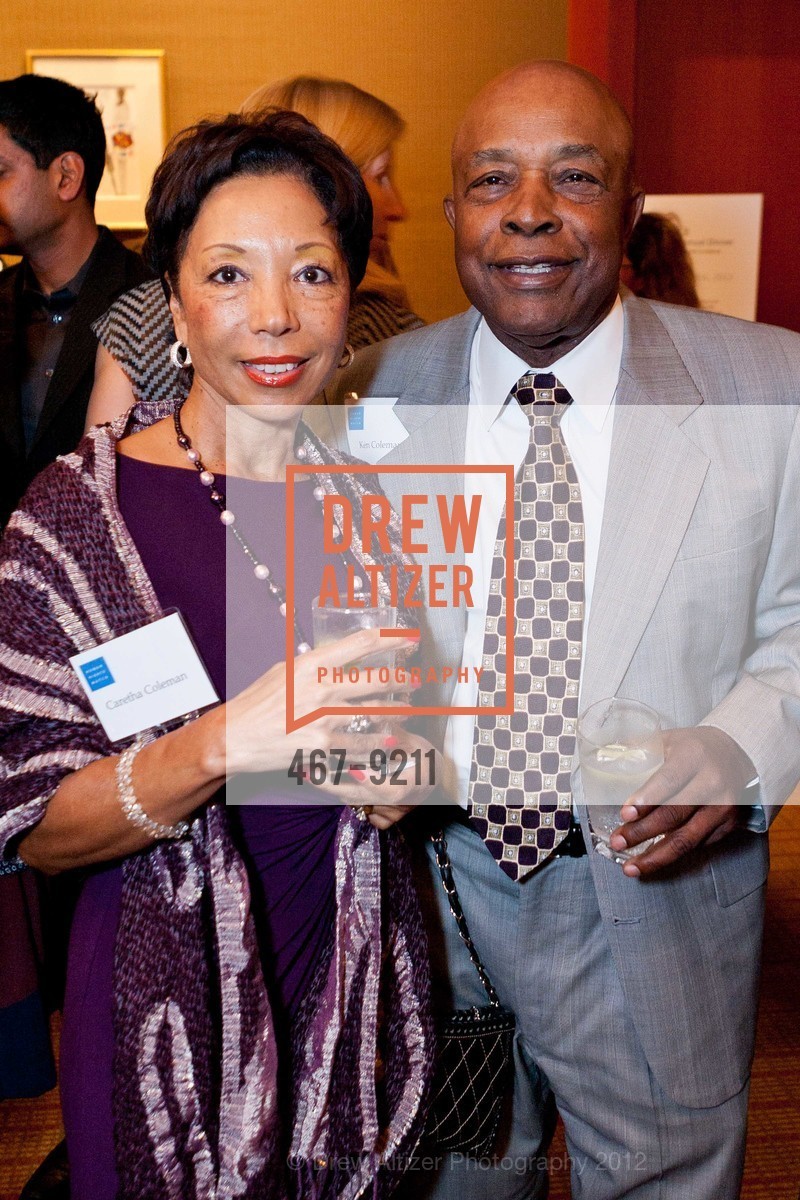 Caretha Coleman, Ken Coleman, HRW Voices for Justice Silicon Valley, US, November 14th, 2012, Photo #467-9211 Caretha Coleman, Ken Coleman, Photo #467-9211