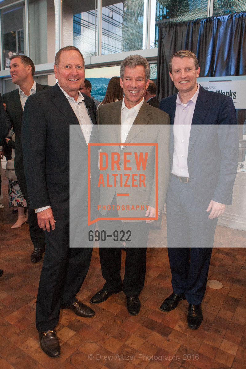 Rob Paratte, Jeff Hawken, Mike Sanford, Kilroy Misson Bay Pop-Up, 350 Mission Street, February 22nd, 2016, Photo #690-922 Rob Paratte, Jeff Hawken, Mike Sanford, Photo #690-922