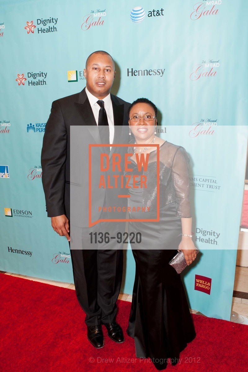 Greg Vernon, Grace Stanislaus, 7TH Annual Gala for the MUSEUM OF AFRICAN DIASPORA (MoAD), US, October 27th, 2012, Photo #1136-9220 Greg Vernon, Grace Stanislaus, Photo #1136-9220