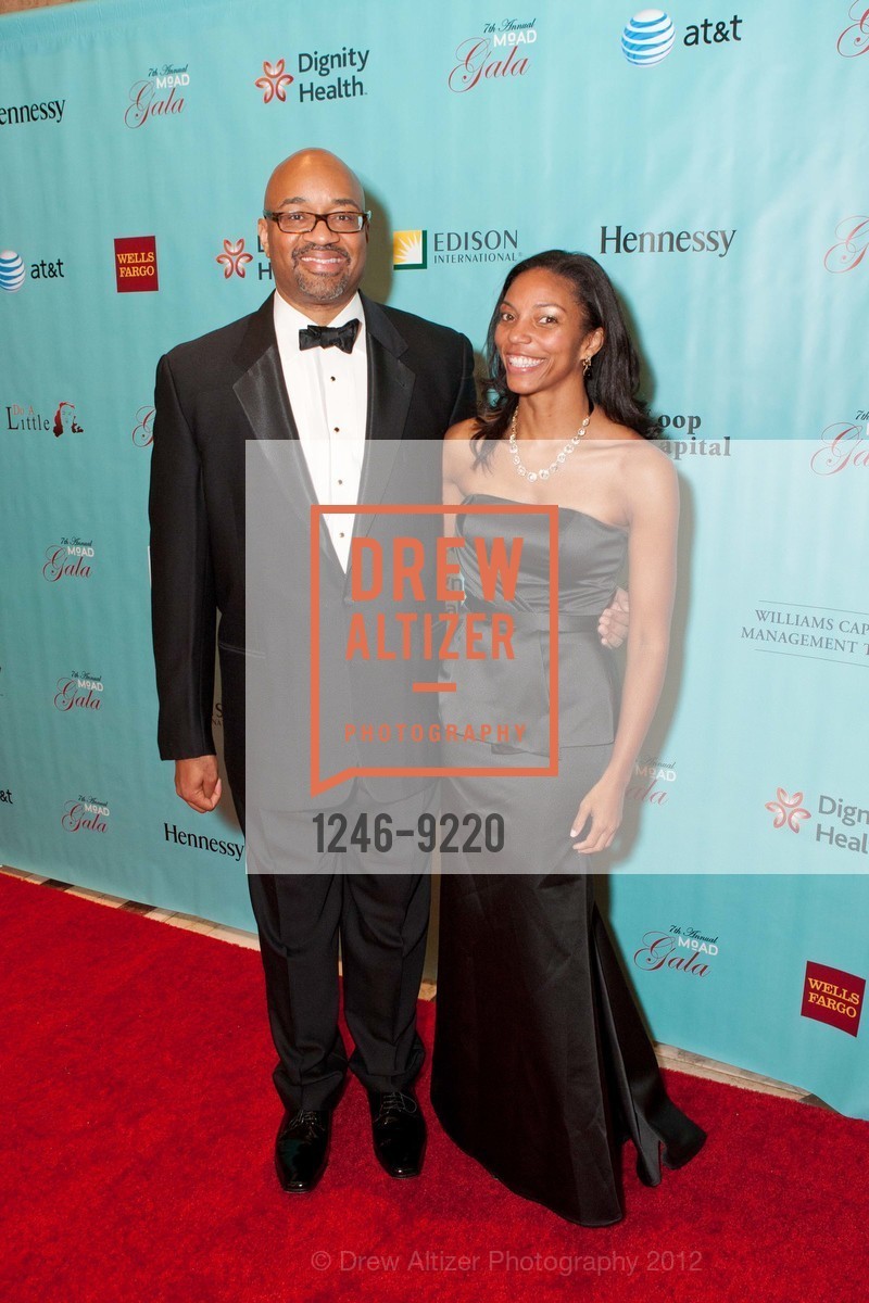 Rodney Williams, Aisha Collins, 7TH Annual Gala for the MUSEUM OF AFRICAN DIASPORA (MoAD), US, October 27th, 2012, Photo #1246-9220 Rodney Williams, Aisha Collins, Photo #1246-9220