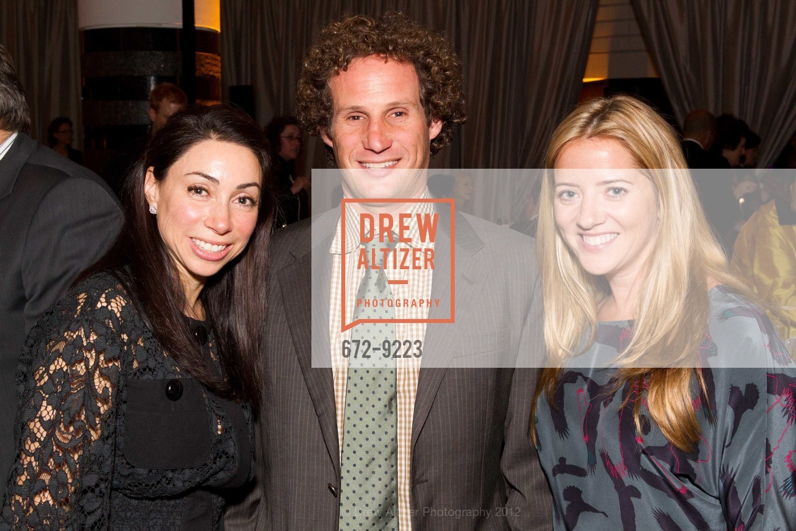 Gina Peterson, Ari Lurie, Lexie Tretter, SFMOMA Director's Circle, US, March 28th, 2012, Photo #672-9223 Gina Peterson, Ari Lurie, Lexie Tretter, Photo #672-9223