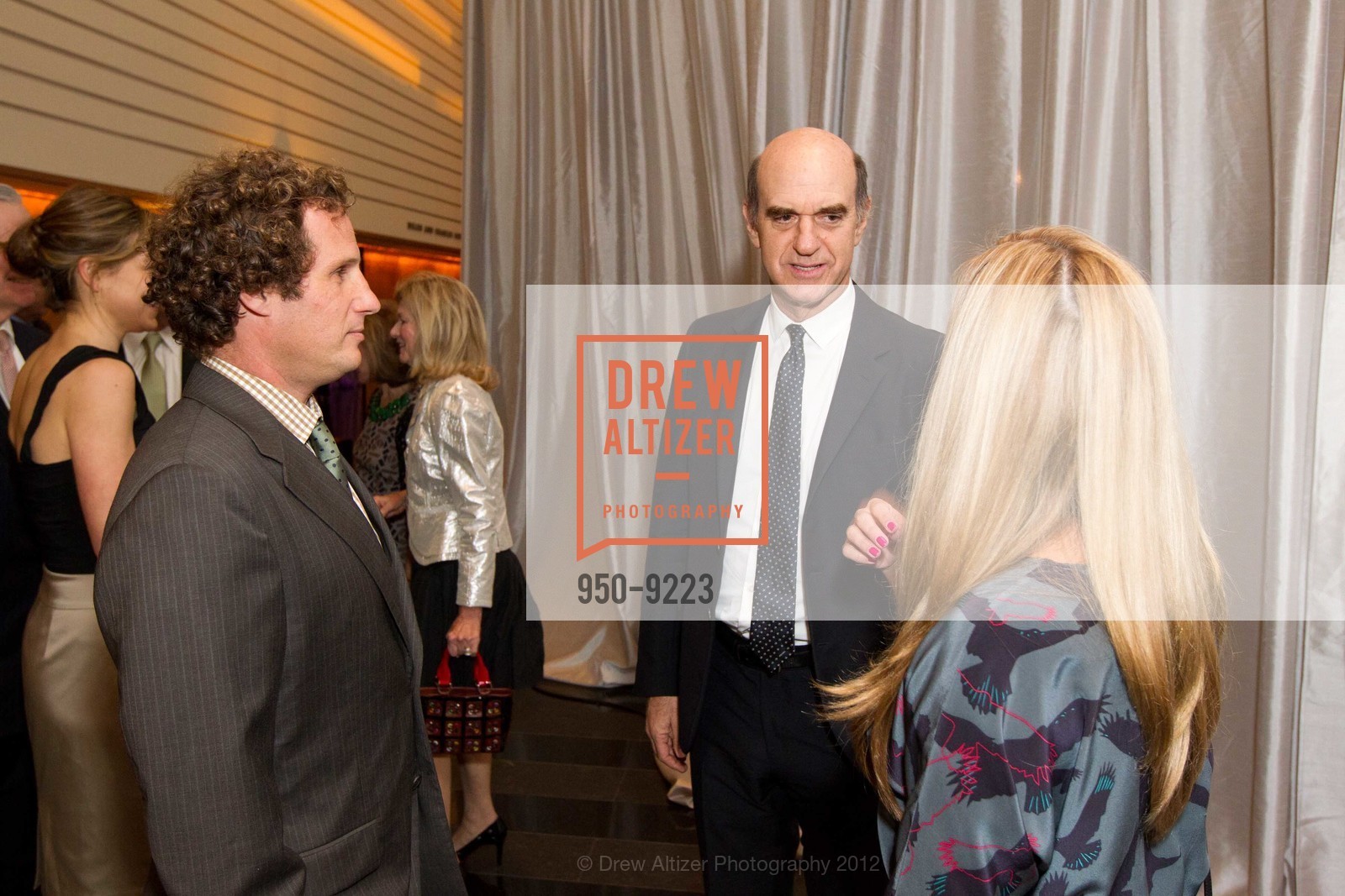 Ari Lurie, Bob Fisher, SFMOMA Director's Circle, US, March 28th, 2012, Photo #950-9223 Ari Lurie, Bob Fisher, Photo #950-9223