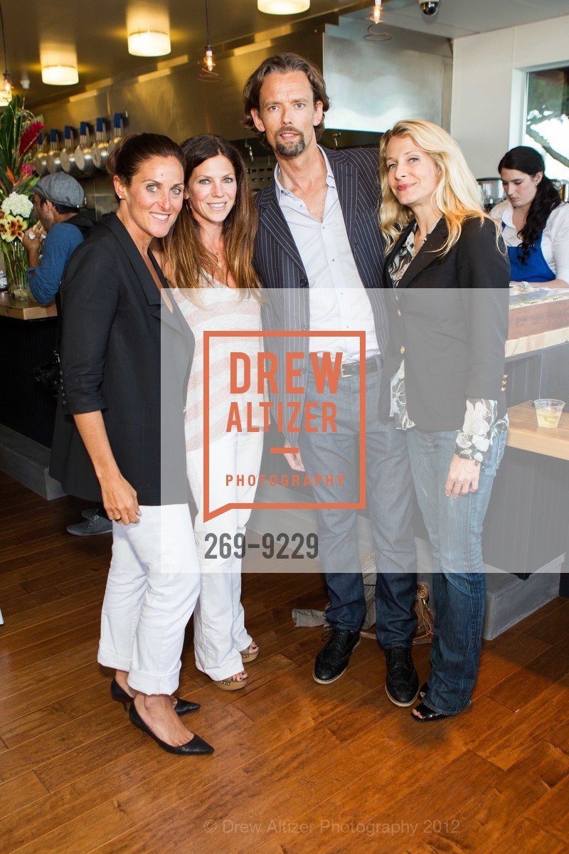 Lauren Klapper, Lisa Klapper, Sam Rawstorne, Tina Baruh, MISSION ROCK Resort & Oyster Bar Opening Party - Day 2, US, August 8th, 2012, Photo #269-9229 Lauren Klapper, Lisa Klapper, Sam Rawstorne, Tina Baruh, Photo #269-9229
