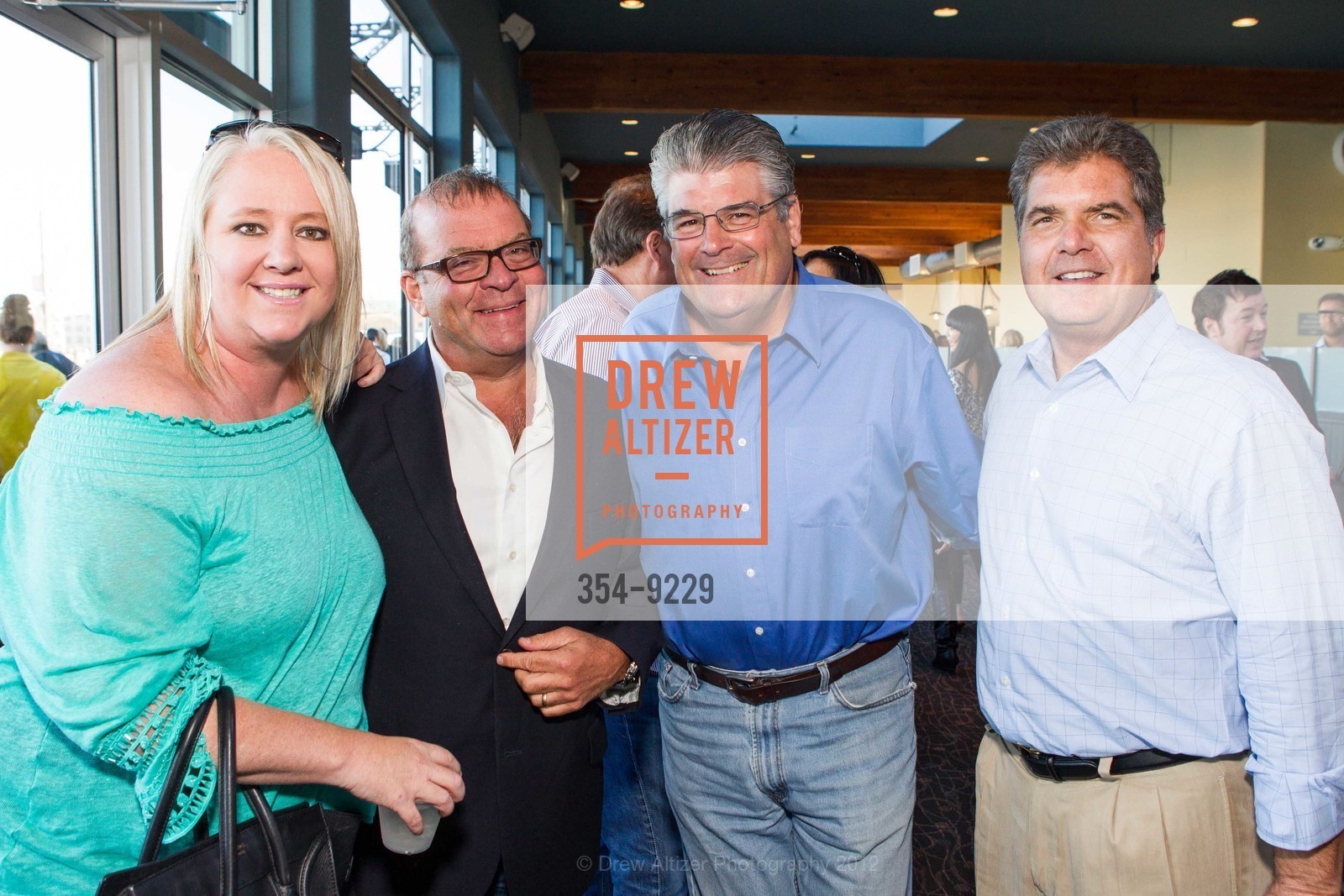Lori Puccinelli Stern, Jeff Mead, Bob Sarlatte, Joe Fonzi, MISSION ROCK Resort & Oyster Bar Opening Party - Day 2, US, August 8th, 2012, Photo #354-9229 Lori Puccinelli Stern, Jeff Mead, Bob Sarlatte, Joe Fonzi, Photo #354-9229