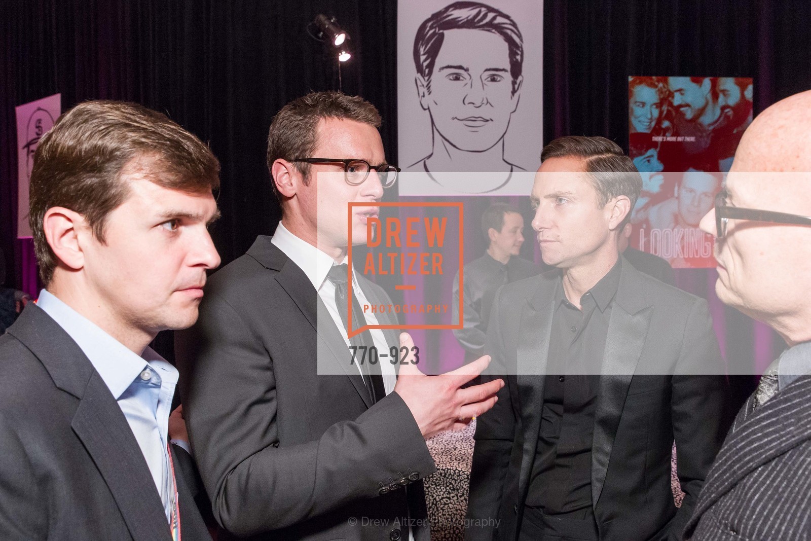 Brian Clisham, Jonathan Groff, Ken Fulk, Kevin Sessums, HBO'S LOOKING, Season 2 Premiers at CASTRO THEATER, US, January 7th, 2015, Photo #770-923 Brian Clisham, Jonathan Groff, Ken Fulk, Kevin Sessums, Photo #770-923