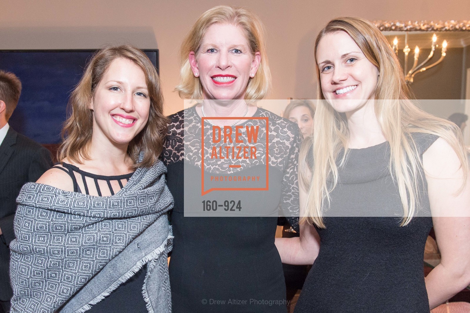 Sarah Malashock, Jennifer Brandenburg, Ingrid Roman, 2015 SF BALLET Benefactor Reception, US, January 9th, 2015, Photo #160-924 Sarah Malashock, Jennifer Brandenburg, Ingrid Roman, Photo #160-924