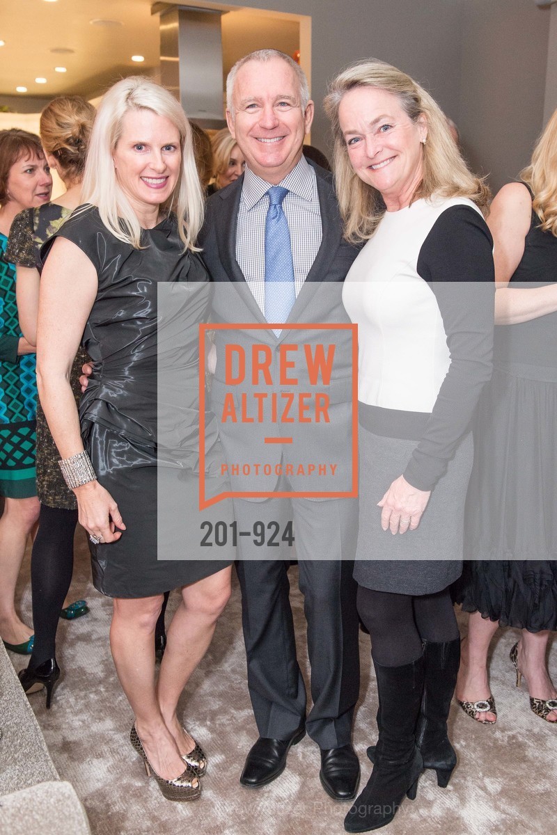 Marie Hurabiell, Glenn McCoy, Shelby Strudwick, 2015 SF BALLET Benefactor Reception, US, January 9th, 2015, Photo #201-924 Marie Hurabiell, Glenn McCoy, Shelby Strudwick, Photo #201-924