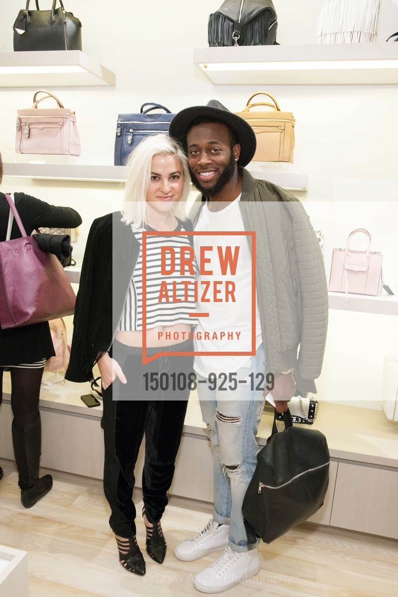 Blair WIlliams, Philip Holmes, REBECCA MINKOFF San Francisco Store Opening, US, January 9th, 2015, Photo #150108-925-129 Blair WIlliams, Philip Holmes, Photo #150108-925-129