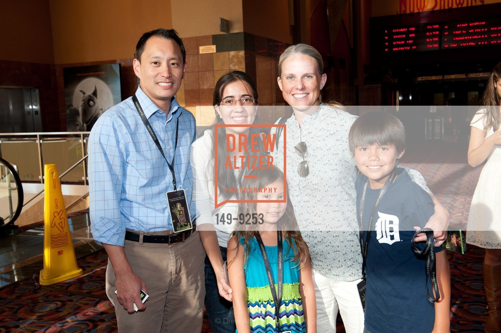 Andy Fang, Lissa Mara, Robbie Fang, PARANORMAN at the Century Downtown Redwood City Theatre, US, August 9th, 2012, Photo #149-9253 Andy Fang, Lissa Mara, Robbie Fang, Photo #149-9253