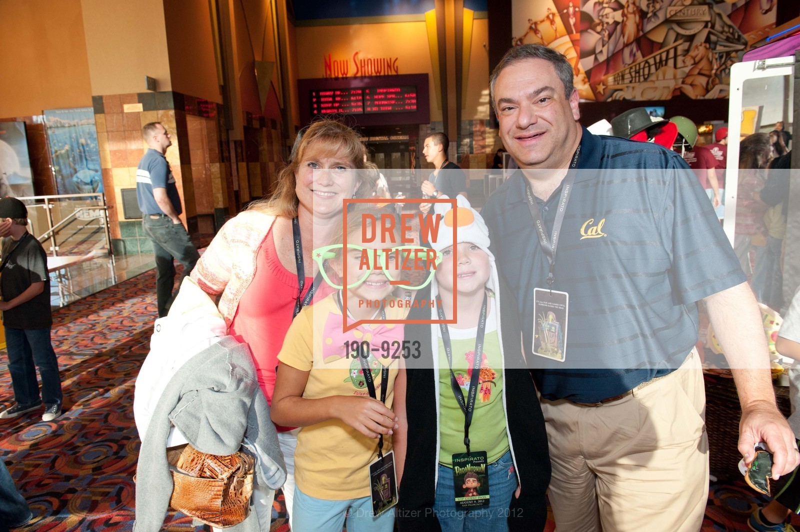 Wendy Allen, Rachel Barkan, David Barkan, PARANORMAN at the Century Downtown Redwood City Theatre, US, August 9th, 2012, Photo #190-9253 Wendy Allen, Rachel Barkan, David Barkan, Photo #190-9253