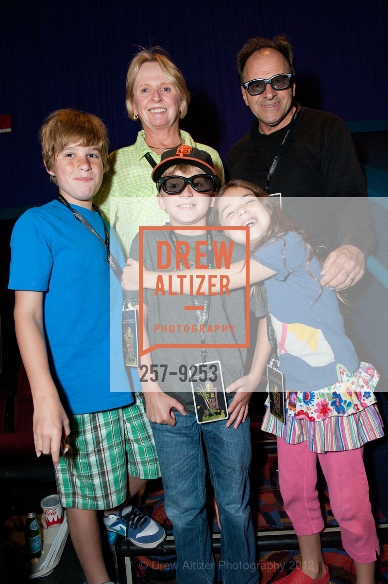 Josh Thibault, Debbie Thibault, Zachary Thibault, Isabella Thibault, PARANORMAN at the Century Downtown Redwood City Theatre, US, August 9th, 2012, Photo #257-9253 Josh Thibault, Debbie Thibault, Zachary Thibault, Isabella Thibault, Photo #257-9253