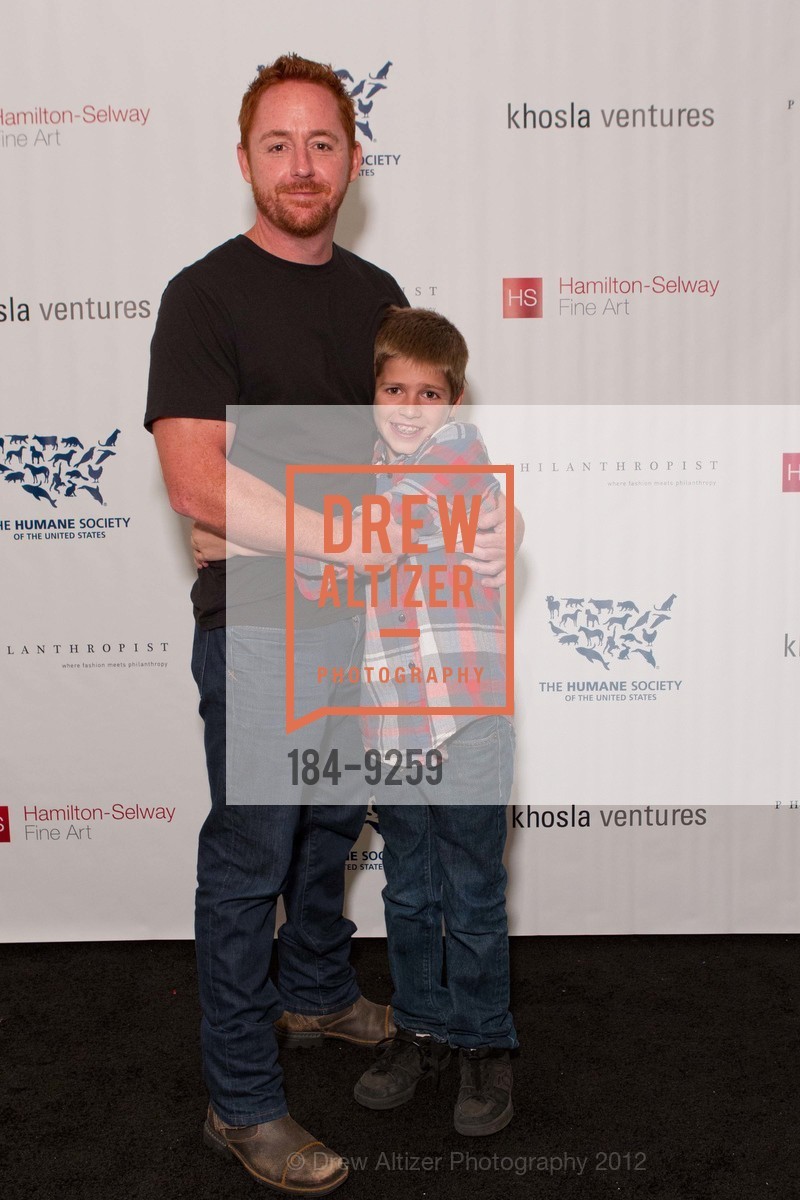 Scott Grimes, Jackson Grimes, THE HUMANE SOCIETY OF THE UNITED STATES Presents To the Rescue! Saving Animal Lives San Francisco, Terra Gallery. 511 Harrison Street, September 29th, 2012, Photo #184-9259 Scott Grimes, Jackson Grimes, Photo #184-9259