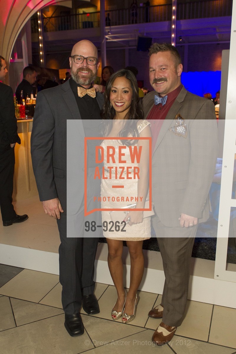 Greg Hinds, Tiffany Vergara, Justin Weber, DIFFA'S DINING BY DESIGN Gala, US, November 15th, 2012, Photo #98-9262 Greg Hinds, Tiffany Vergara, Justin Weber, Photo #98-9262