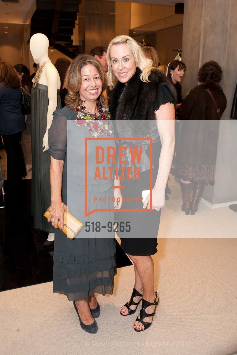 Adrian Iann, Laura Sweeney, GIORGIO ARMANI hosts launch party for SFMOMA's 2012 MODERN BALL, US, February 1st, 2012, Photo #518-9265 Adrian Iann, Laura Sweeney, Photo #518-9265