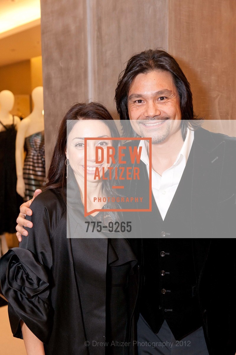 Gina Peterson, Alex Mack, GIORGIO ARMANI hosts launch party for SFMOMA's 2012 MODERN BALL, US, February 1st, 2012, Photo #775-9265 Gina Peterson, Alex Mack, Photo #775-9265