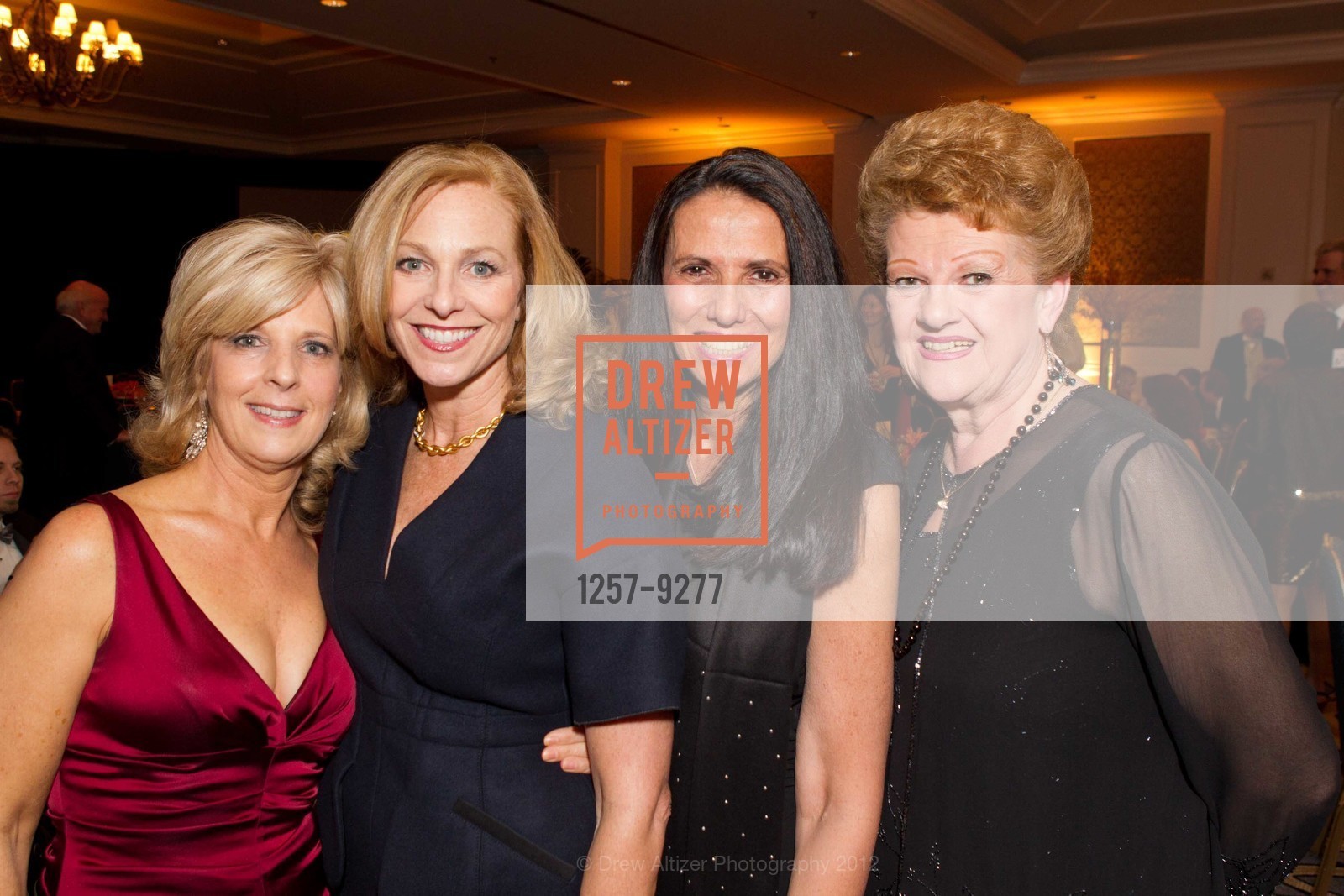 Julie Boone, Kim Costello, Patty Kippels, Diana Dooley, BILL COSBY Performance & Reception Benefitting SEQUOIA HOSPITAL, US, March 24th, 2012, Photo #1257-9277 Julie Boone, Kim Costello, Patty Kippels, Diana Dooley, Photo #1257-9277