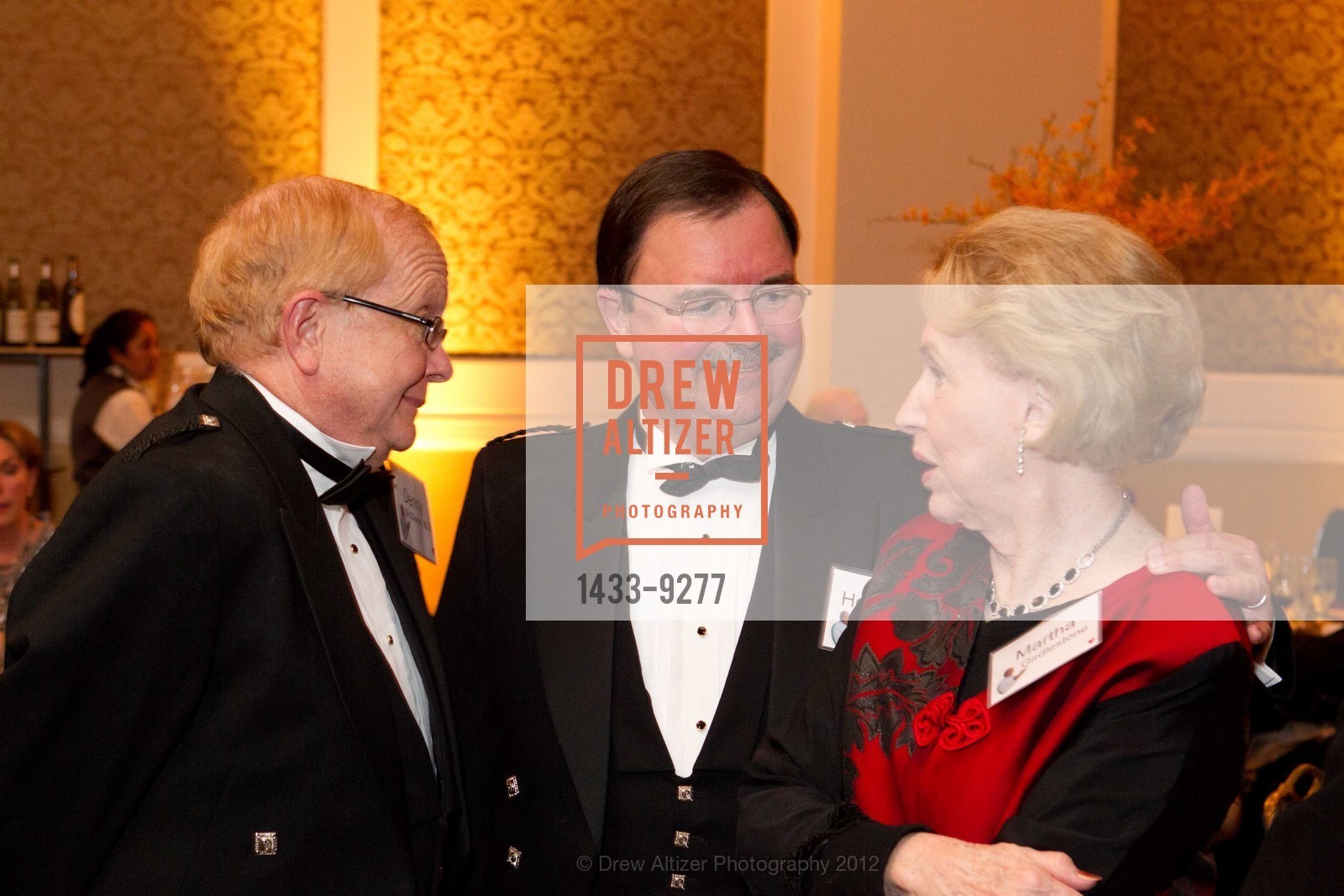Denny McShane, Rich Gordon, Martha Girdlestone, BILL COSBY Performance & Reception Benefitting SEQUOIA HOSPITAL, US, March 24th, 2012, Photo #1433-9277 Denny McShane, Rich Gordon, Martha Girdlestone, Photo #1433-9277