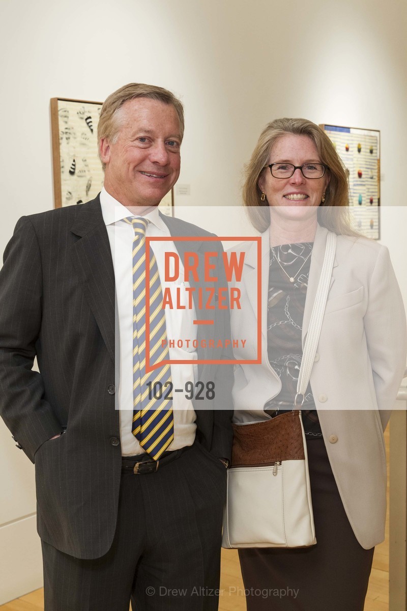Ken Ludlum, Catherine Reining, CT PARTNERS Cocktail Party at CALDWELL SNYDER GALLERY, US, January 13th, 2015, Photo #102-928 Ken Ludlum, Catherine Reining, Photo #102-928