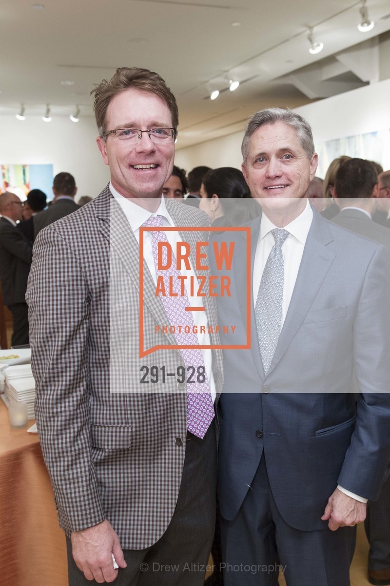 Dean Schauer, Buster Houchins, CT PARTNERS Cocktail Party at CALDWELL SNYDER GALLERY, US, January 13th, 2015, Photo #291-928 Dean Schauer, Buster Houchins, Photo #291-928