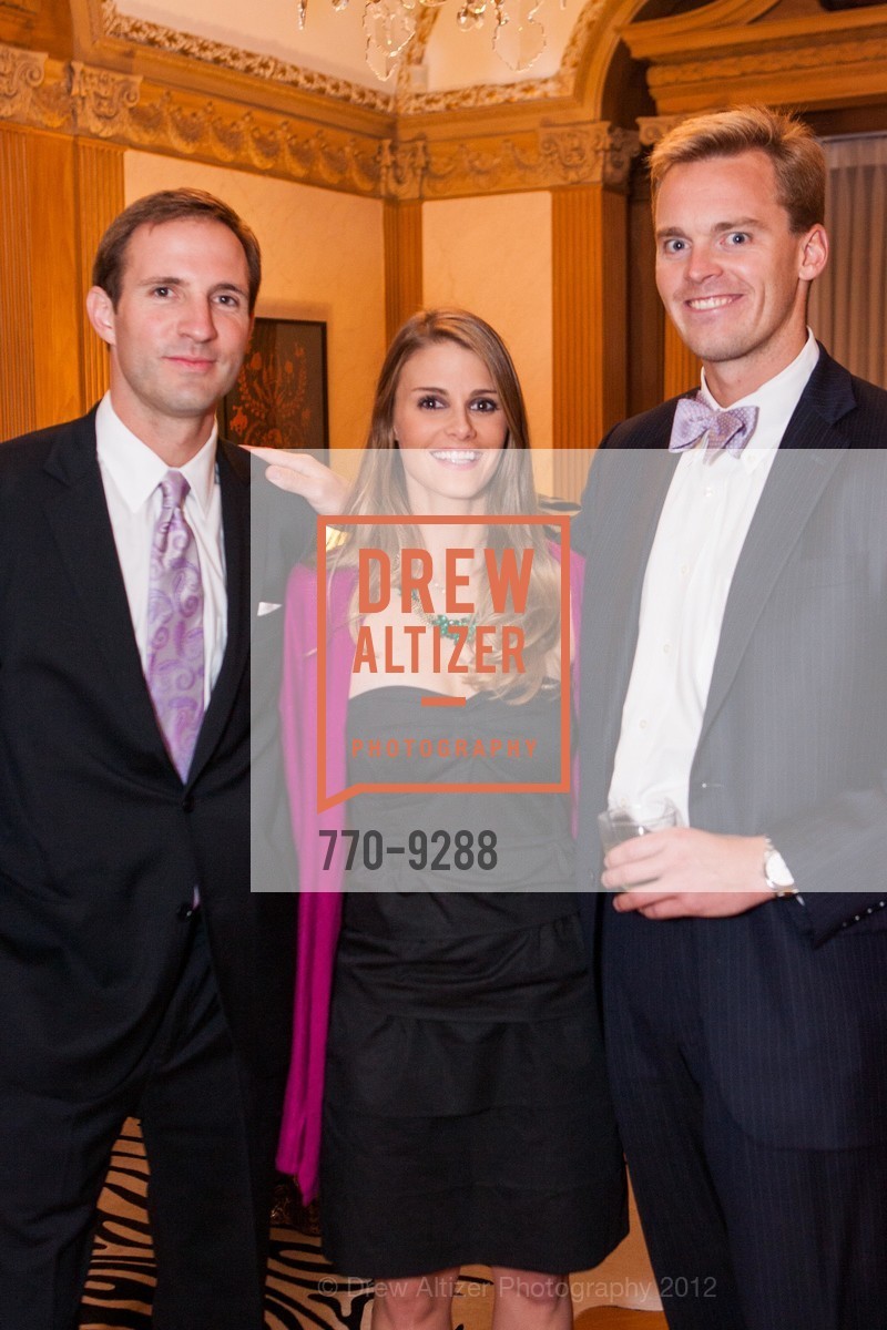 Charlie Howe, Jamie Maltman, Alex Melzer, JLSF Preview Party 2012 - Gateway to Grandeur, Private Residence. 3800 Washington Street, September 29th, 2012, Photo #770-9288 Charlie Howe, Jamie Maltman, Alex Melzer, Photo #770-9288
