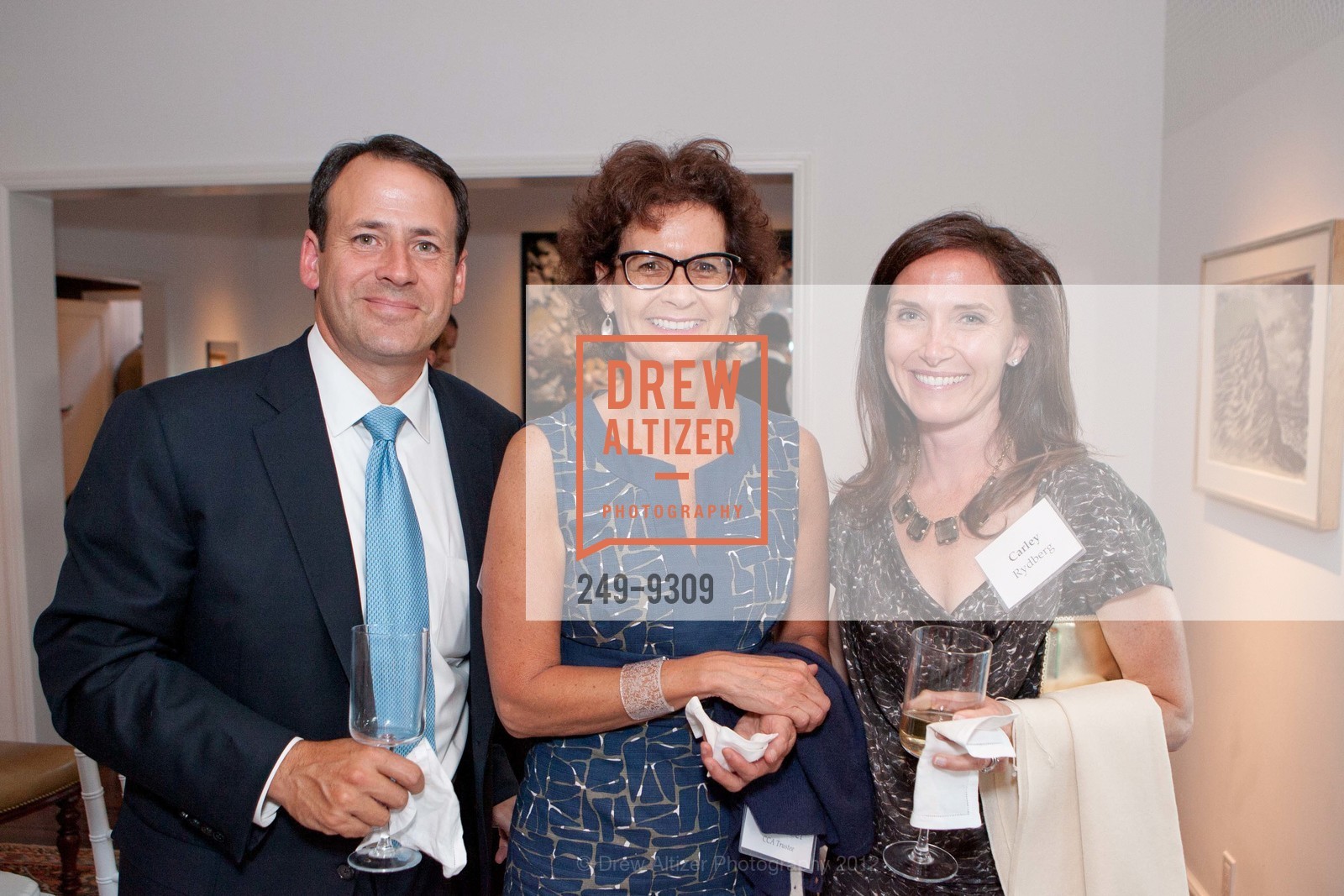 Paul Rydberg, Annie Morhauser, Carley Rydberg, CALIFORNIA COLLEGE OF THE ARTS Hosts An Evening with Massimiliano Gioni, US, June 26th, 2012, Photo #249-9309 Paul Rydberg, Annie Morhauser, Carley Rydberg, Photo #249-9309