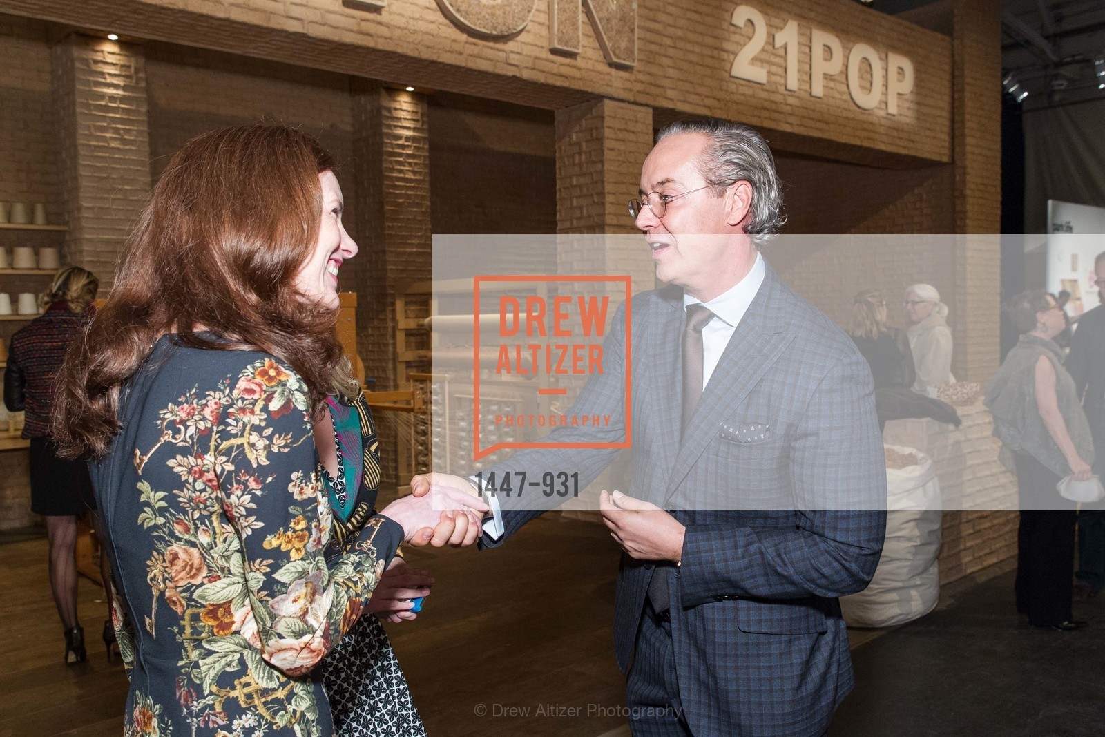 Melyora de Koning, Douglas Durkin, FOG Design + Art Fair Preview Gala, US, January 15th, 2015, Photo #1447-931 Melyora de Koning, Douglas Durkin, Photo #1447-931