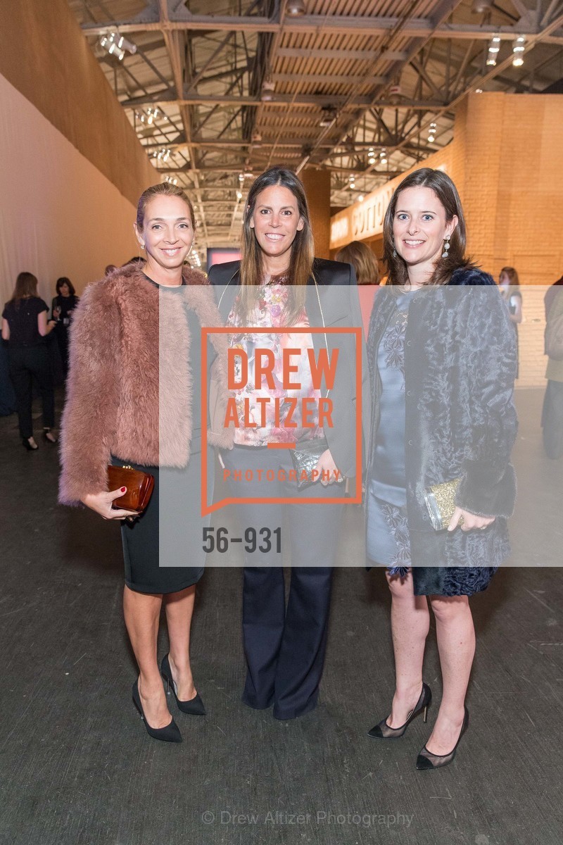 Victoire Reynal Brown, Anne Waterman, Augusta Holland, FOG Design + Art Fair Preview Gala, US, January 15th, 2015, Photo #56-931 Victoire Reynal Brown, Anne Waterman, Augusta Holland, Photo #56-931