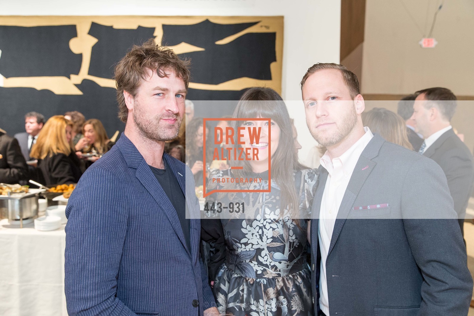 Randall Stowell, Candice Matthews, JP Zundel, FOG Design + Art Fair Preview Gala, US, January 15th, 2015, Photo #443-931 Randall Stowell, Candice Matthews, JP Zundel, Photo #443-931
