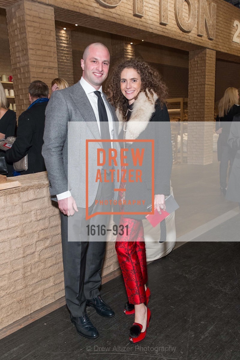 Marco Maiolo, Monica Savini, FOG Design + Art Fair Preview Gala, US, January 15th, 2015, Photo #1616-931 Marco Maiolo, Monica Savini, Photo #1616-931