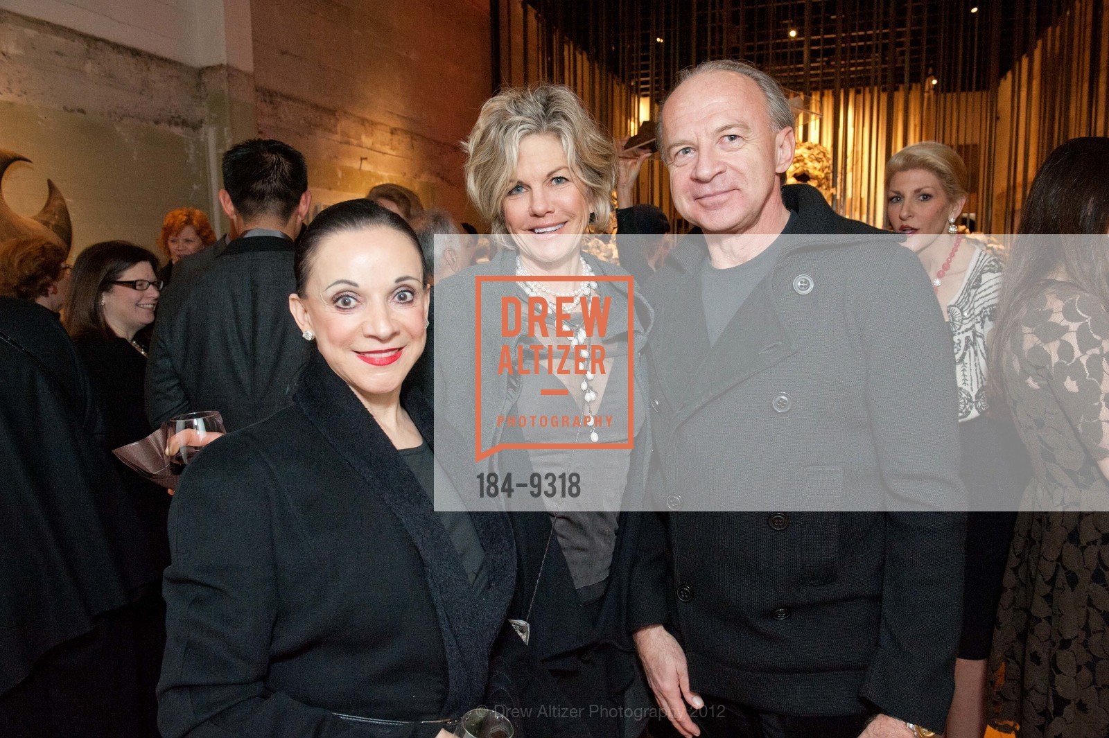 Marika Sakellariou, Cori Graham, Lucian Rosciszewski, Grand Opening Jiun Ho De Jia, US, February 1st, 2012, Photo #184-9318 Marika Sakellariou, Cori Graham, Lucian Rosciszewski, Photo #184-9318