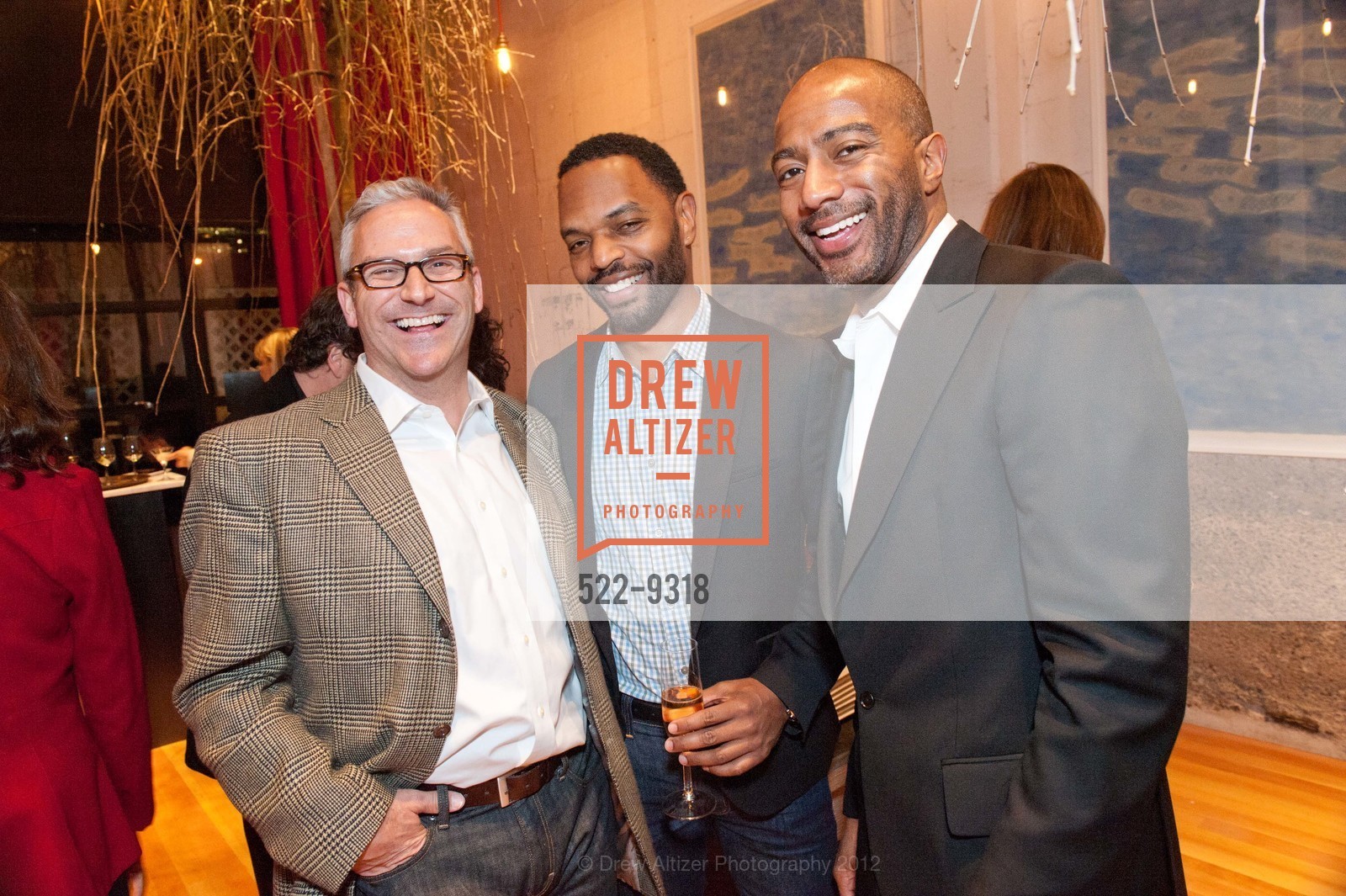 Jeffrey Applegarth, Damon Guidry, Rodney Haynes, Grand Opening Jiun Ho De Jia, US, February 1st, 2012, Photo #522-9318 Jeffrey Applegarth, Damon Guidry, Rodney Haynes, Photo #522-9318