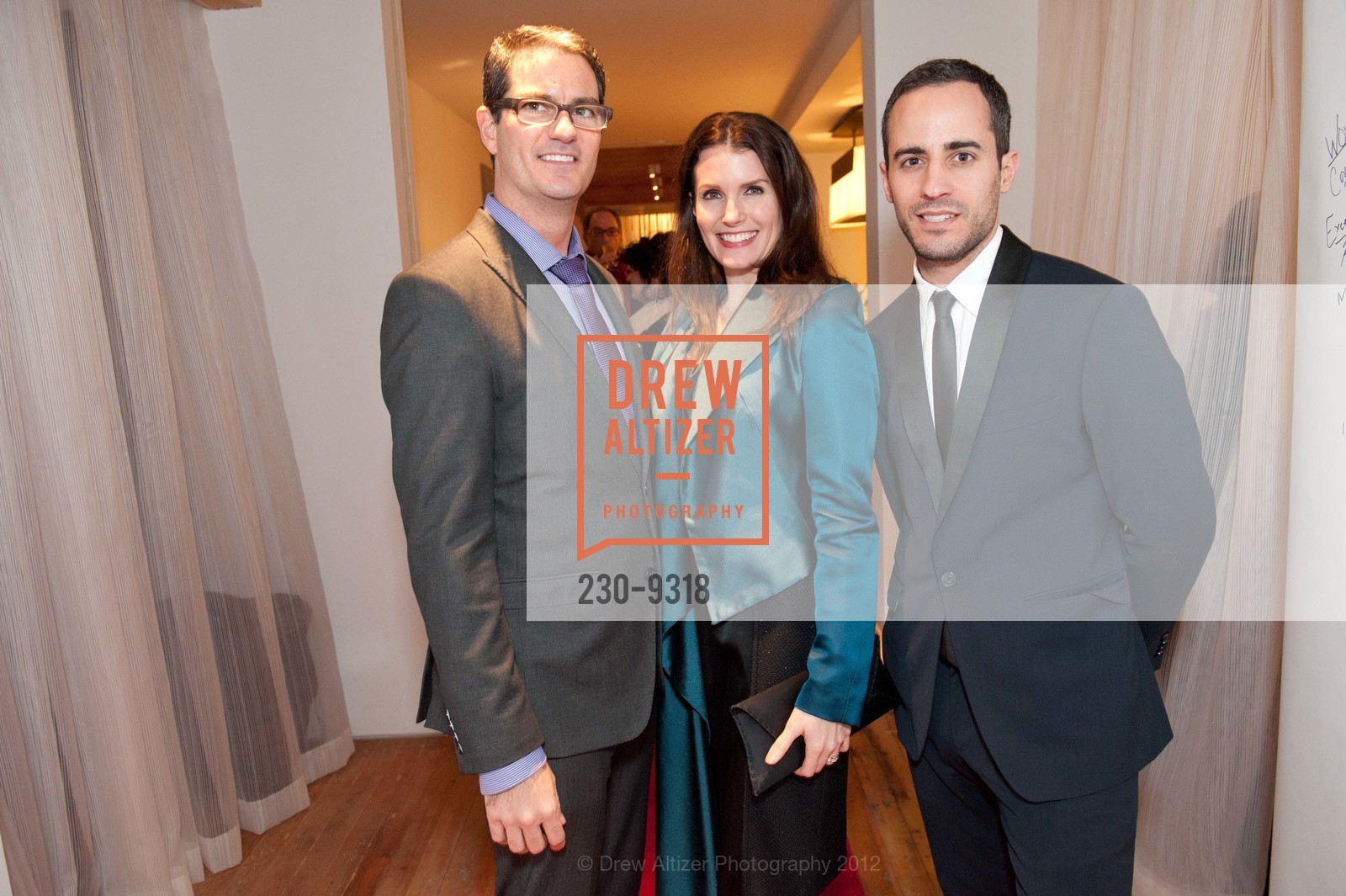 Joe Kowalski, Gina DeWitt, Eche Martinez, Grand Opening Jiun Ho De Jia, US, February 1st, 2012, Photo #230-9318 Joe Kowalski, Gina DeWitt, Eche Martinez, Photo #230-9318