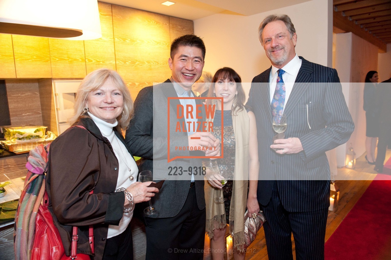 Susan Sweet, Jiun Ho, Lee Ann Salvator, Jay Sweet, Grand Opening Jiun Ho De Jia, US, February 1st, 2012, Photo #223-9318 Susan Sweet, Jiun Ho, Lee Ann Salvator, Jay Sweet, Photo #223-9318