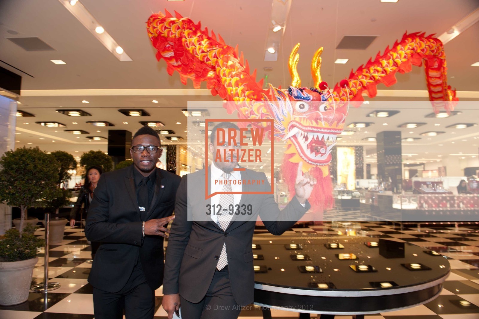 Paul Banney, Enosh Williams, Dior at Bloomingdale's San Francisco celebrates Chinese New Year, US, February 2nd, 2012, Photo #312-9339 Paul Banney, Enosh Williams, Photo #312-9339