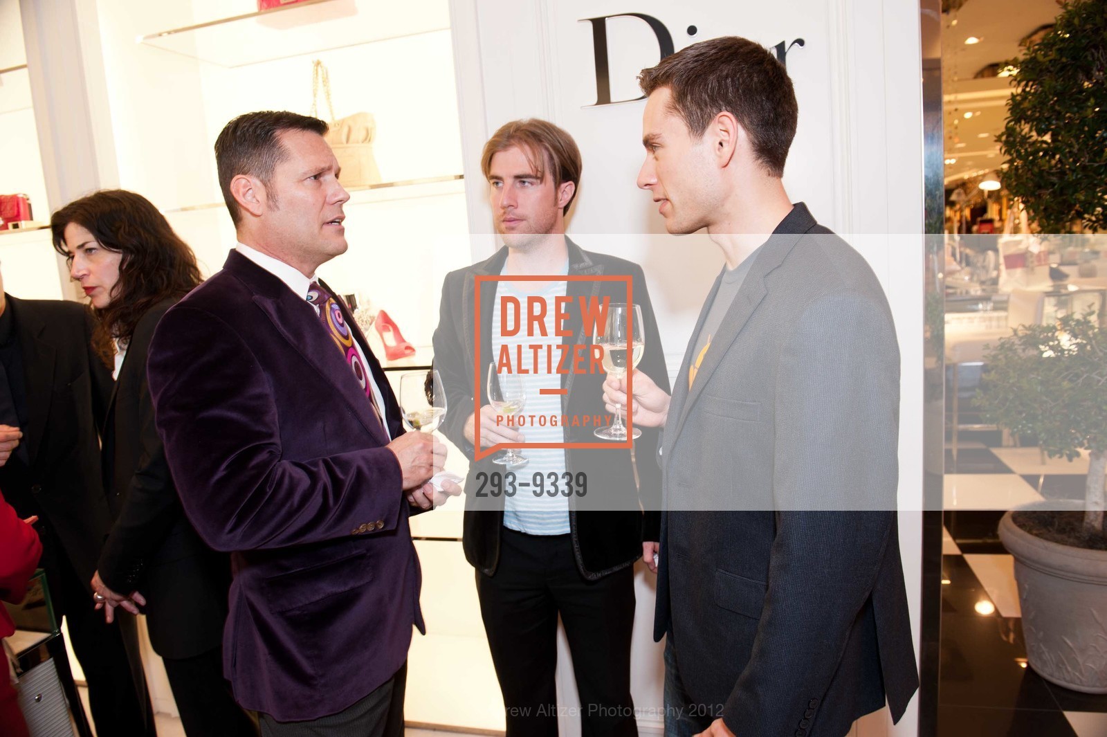 Mark Calvano, Matthew Kimble, Andrew Schran, Dior at Bloomingdale's San Francisco celebrates Chinese New Year, US, February 2nd, 2012, Photo #293-9339 Mark Calvano, Matthew Kimble, Andrew Schran, Photo #293-9339