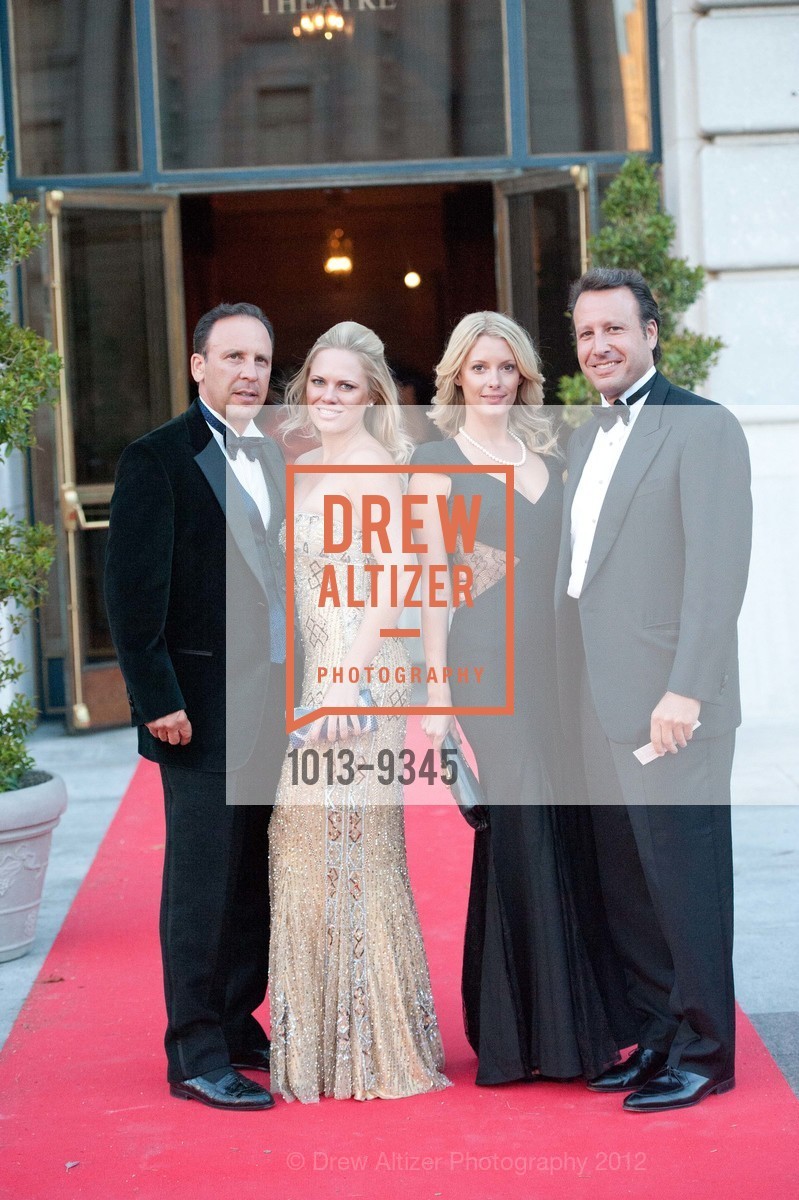 Dave Dollinger, Emily Yerkovich, Miranda Myers, Steve Dollinger, BRAVO! CLUB Opening Night Gala 2012, San Francisco War Memorial Opera House. 301 Van Ness Avenue, September 7th, 2012, Photo #1013-9345 Dave Dollinger, Emily Yerkovich, Miranda Myers, Steve Dollinger, Photo #1013-9345