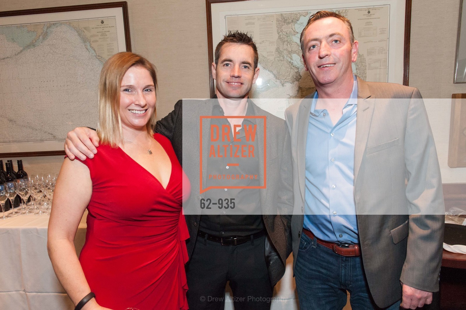 Kelli Dickson, Stephen McElroy, Jimmy O'Driscoll, SF Intero Launch Party, US, January 16th, 2015, Photo #62-935 Kelli Dickson, Stephen McElroy, Jimmy O'Driscoll, Photo #62-935