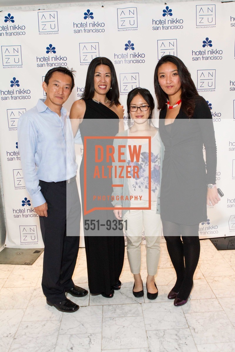 Kazu Wani, Jun Barton, Miho Irie, Lhamo Wangden, HOTEL NIKKO'S 25th Anniversary Celebration, US, October 11th, 2012, Photo #551-9351 Kazu Wani, Jun Barton, Miho Irie, Lhamo Wangden, Photo #551-9351